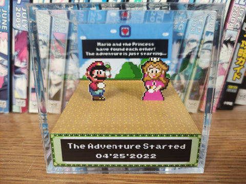 CUSTOMIZABLE Mario and Peach - Anniversary Box