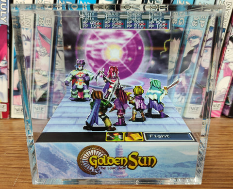 Golden Sun The Lost Age - Agatio Karst Encounter