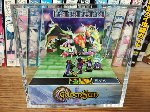 Golden Sun 2 - Doom Dragon Encounter