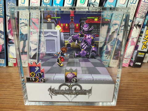 Kingdom Hearts CoM Sora Vs Guard Armor