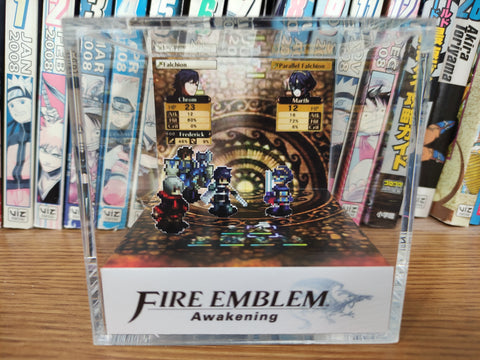 Fire Emblem - Awakening (Chrom Robin vs Masked Marth)